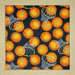 Tissu basketball - coton