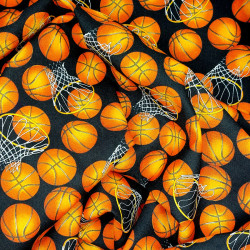 Tissu basketball - coton