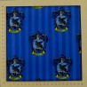 Harry Potter Ravenclaw fabric with blue stripes - cotton