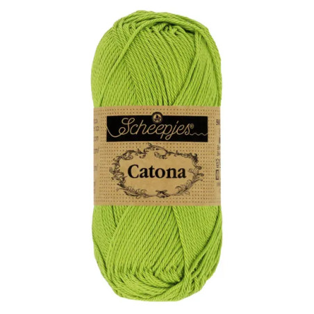 Scheepjes Catona 50g - vert kiwi (205)