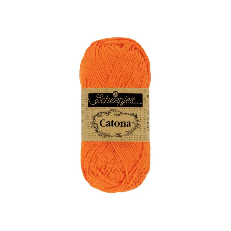Scheepjes Catona 50g - mandarine (281) Scheepjes Catona 50g - mandarine (281)