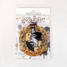 Hufflepuff Harry Potter embroidered iron-on badge