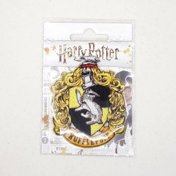 Hufflepuff Harry Potter embroidered iron-on badge