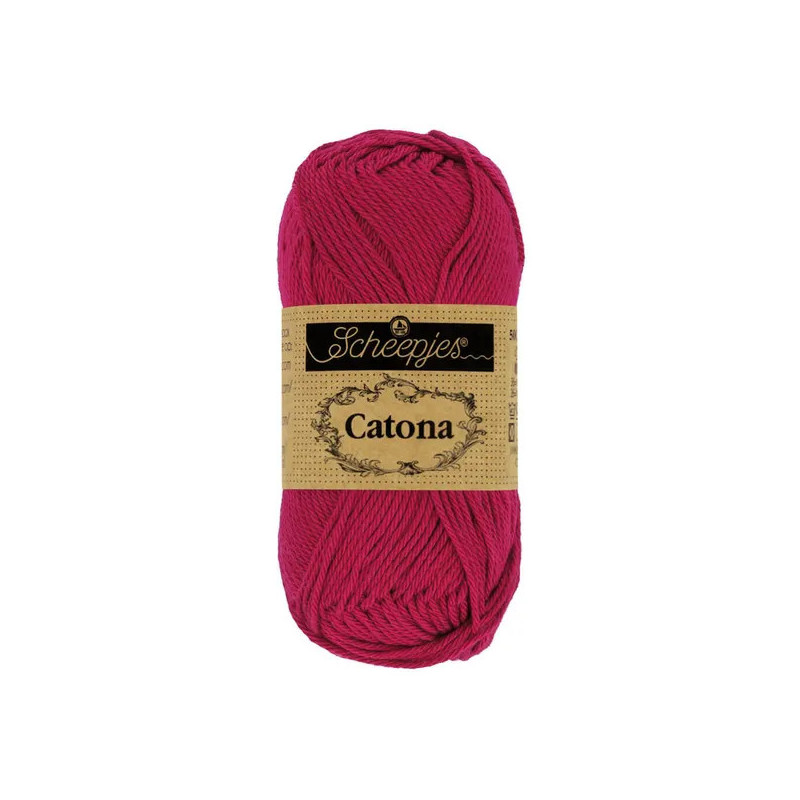 Scheepjes Catona 50g - rouge écarlate (192) Scheepjes Catona 50g - rouge écarlate (192)