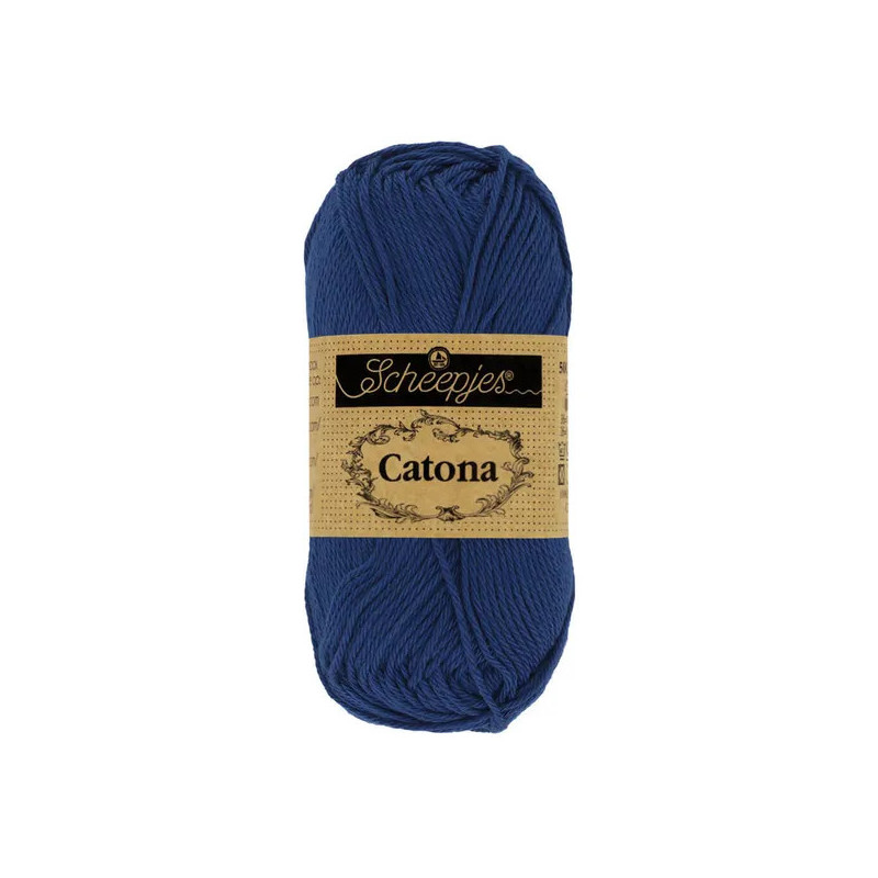 Scheepjes Catona 50g - bleu minuit (527)