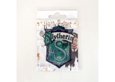 Slytherin embroidered iron-on badge Harry Potter