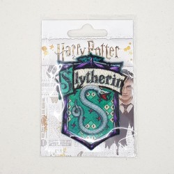 Slytherin embroidered iron-on badge Harry Potter