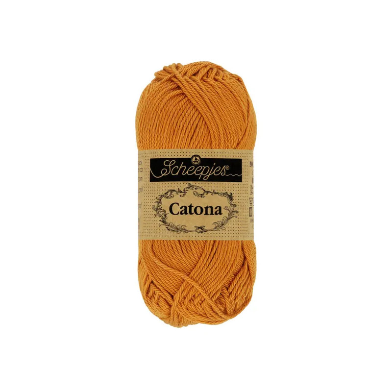 Scheepjes Catona 50g - gingembre doré (383) Scheepjes Catona 50g - gingembre doré (383)