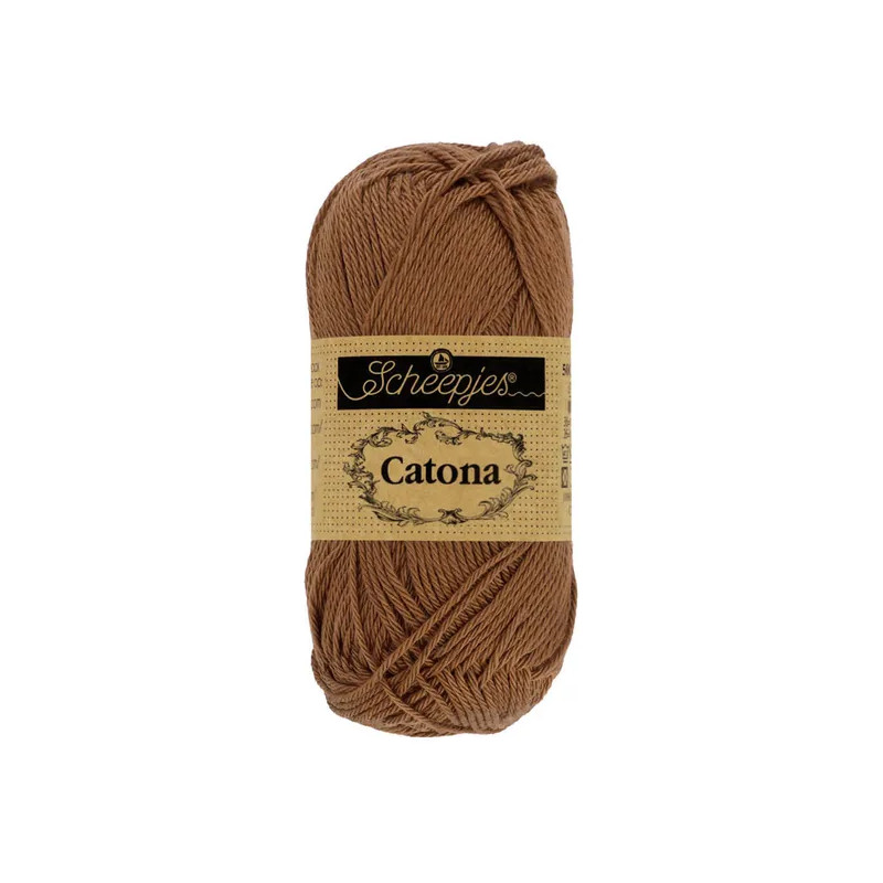 Scheepjes Catona 50g - root beer (157) Scheepjes Catona 50g - root beer (157)
