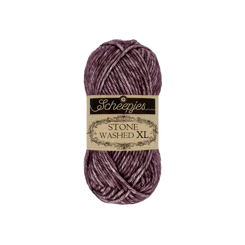 Scheepjes Stone Washed XL 50g - aubergine foncé (870) Scheepjes Stone Washed XL 50g - aubergine foncé (870)