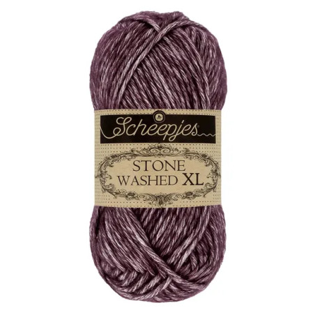 Scheepjes Stone Washed XL 50g - aubergine foncé (870)