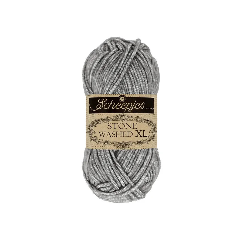 Scheepjes Stone Washed XL 50g - quartz fumé (842) Scheepjes Stone Washed XL 50g - quartz fumé (842)