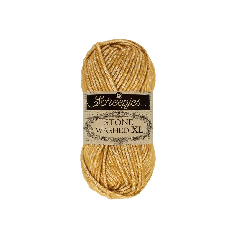 Scheepjes Stone Washed XL 50g - jaspe jaune (849) Scheepjes Stone Washed XL 50g - jaspe jaune (849)