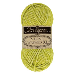 Scheepjes Stone Washed XL 50g - vert chartreuse (867)