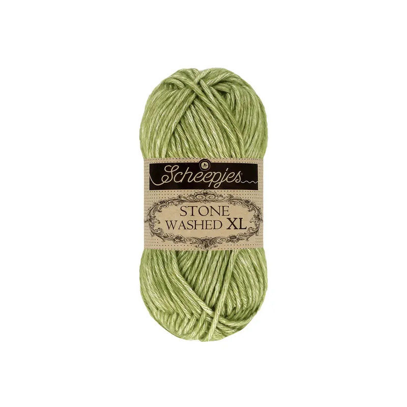 Scheepjes Stone Washed XL 50g - vert olive (846) Scheepjes Stone Washed XL 50g - vert olive (846)
