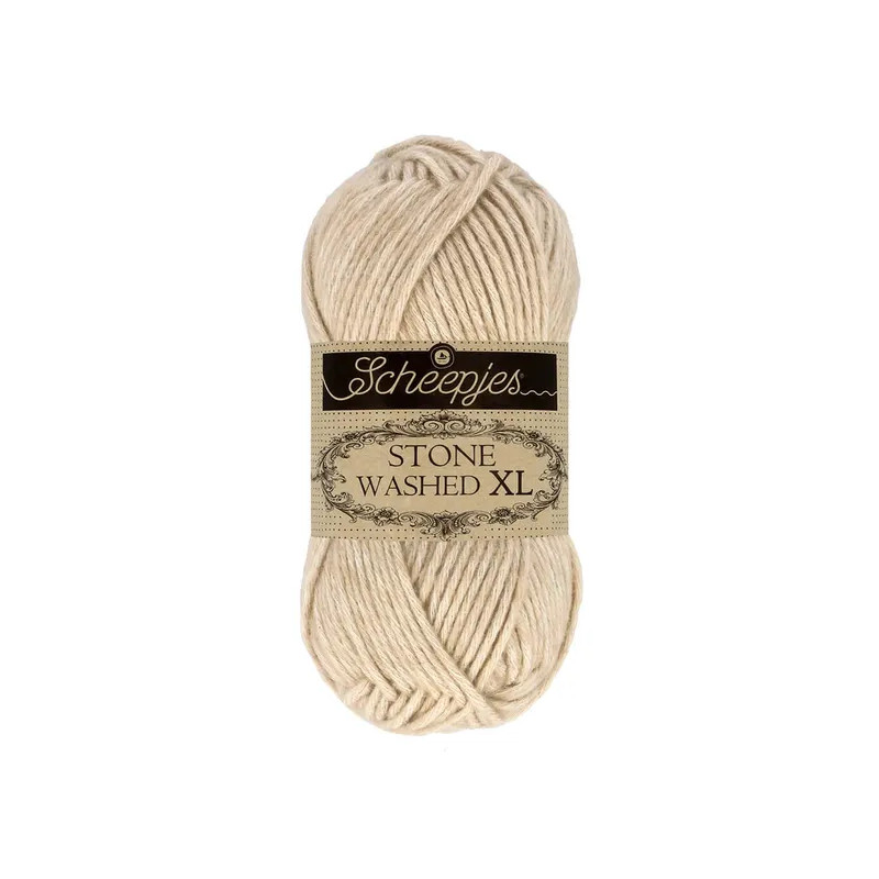 Scheepjes Stone Washed XL 50g - beige clair (871) Scheepjes Stone Washed XL 50g - beige clair (871)