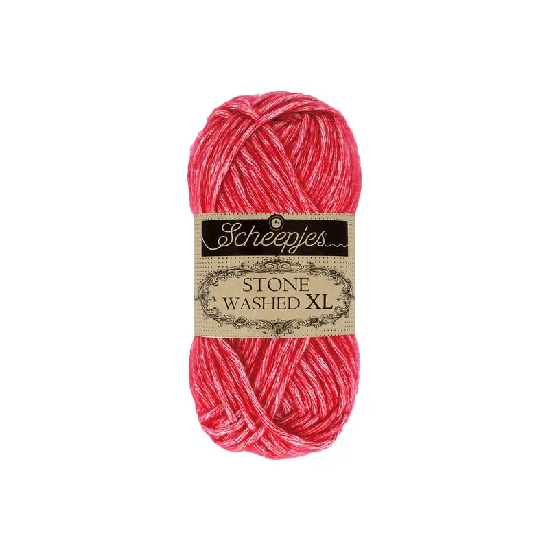 Scheepjes Stone Washed XL 50g - jaspe rouge (847) Scheepjes Stone Washed XL 50g - jaspe rouge (847)