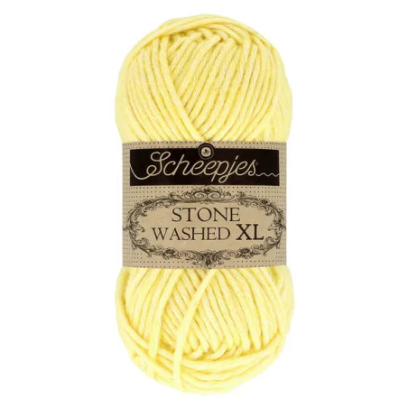 Scheepjes Stone Washed XL 50g - jaune citrine (857)