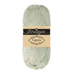 Scheepjes Catona Shine 50g - light silver (172 S)
