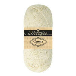 Scheepjes Catona Shine 50g - bridal white gold (105 G)