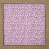 Pink oranges patterns fabric - cotton