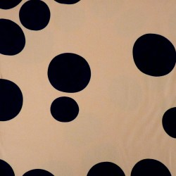 Viscose fabric About a dot Rose color