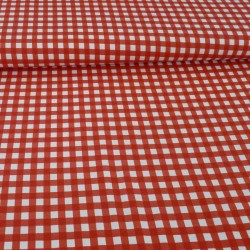 Gingham shop jersey fabric