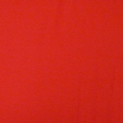 Plain red jersey fabric sold by the meter