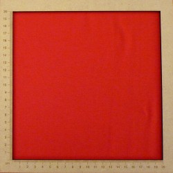 Red jersey fabric