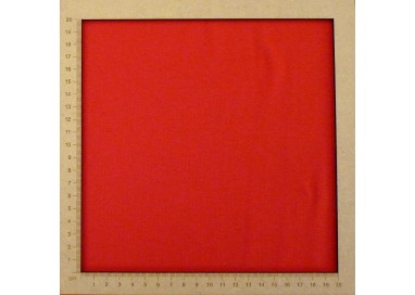 Red jersey fabric