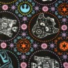 Tissu laine polaire à motifs Star Wars