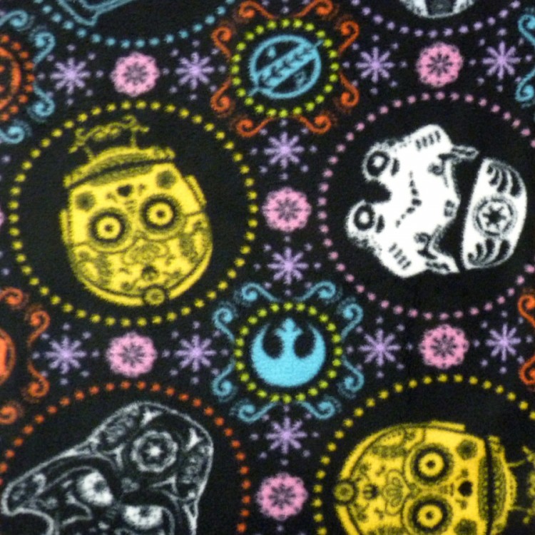 Star wars sugar skull clearance fabric