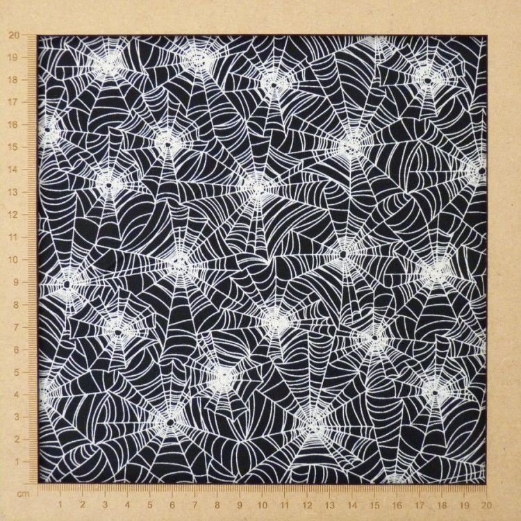 Spider webs fabric