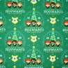 Green Harry Potter fabric for sewing