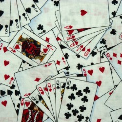 Card game fabric - cotton