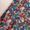 Retro Superman comic fabric