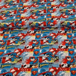 Tissu super héro Superman bande dessinée