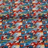 Retro Superman comic fabric