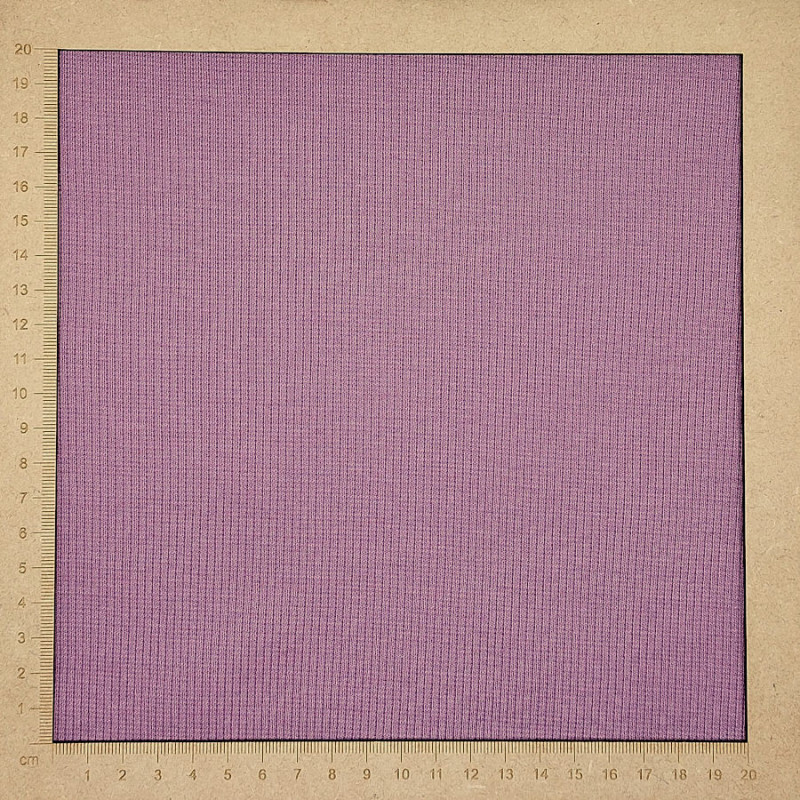 Jersey côtelé mauve parme Jersey côtelé mauve parme