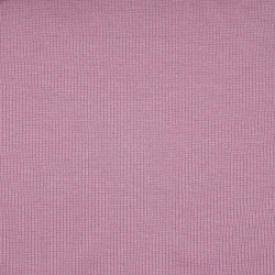 Jersey côtelé mauve parme