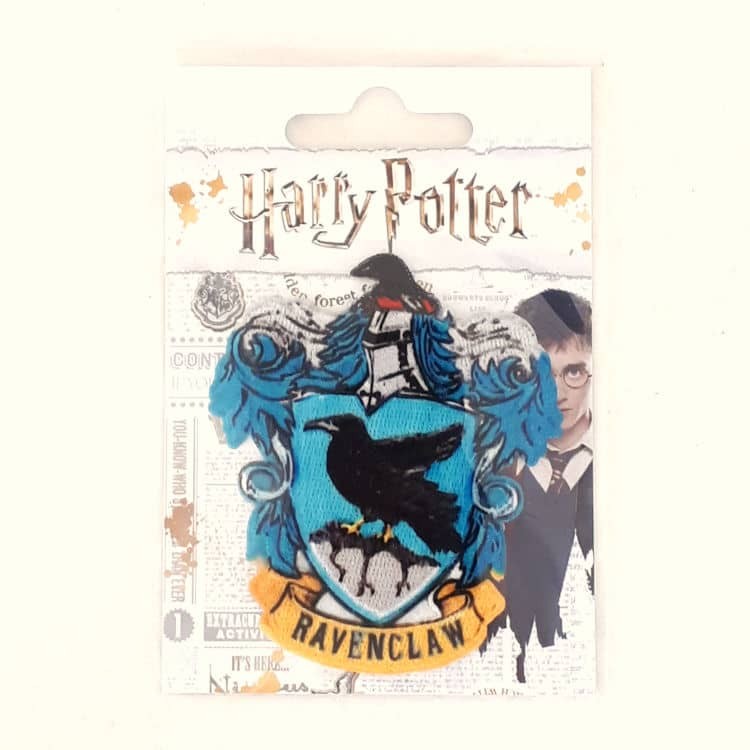 Ravenclaw embroidered iron-on badge Harry Potter